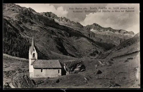 AK Predoi /Valle Aurina alta, Santo Spirito