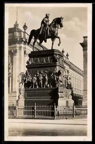AK Berlin, Denkmal Friedrich des Grossen