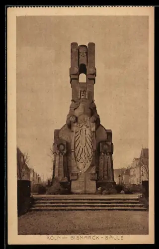 AK Köln-Marienburg, Bismarck-Säule