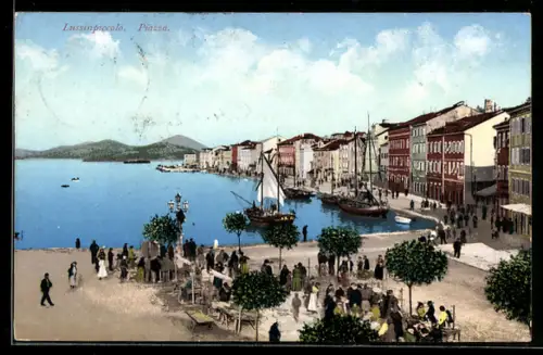 AK Riva, Lussinpiccolo, Teilansicht, Boote