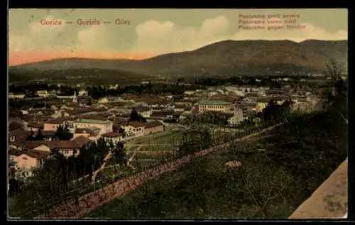 AK Görz, Panorama gegen Norden
