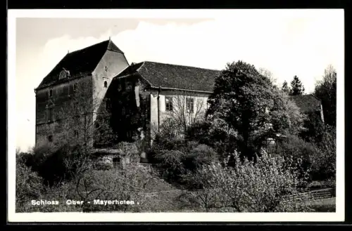 AK Sebersdorf, Blick zum Schloss Obermayerhofen