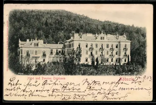 AK Abbazia, Hotel und Pension Quisisana