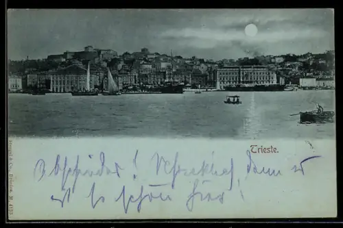Mondschein-AK Trieste, Panorama