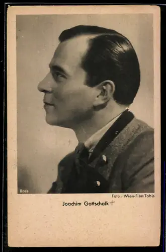 AK Schauspieler Joachim Gottschalk im eleganten Jackett