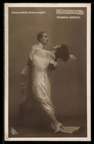 AK Operette Die schöne Saskia, Treumann und Werginz
