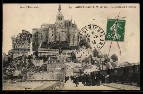 AK Mont-Saint-Michel, Descente du Tramway