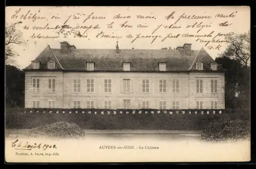 AK Auvers-sur-Oise, Le Château