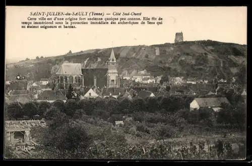 AK Saint-Julien-du-Sault /Yonne, Côté Sud-Ouest