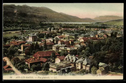 AK Aix-les-Bains, Vue générale