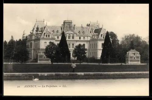 AK Annecy, La Préfecture