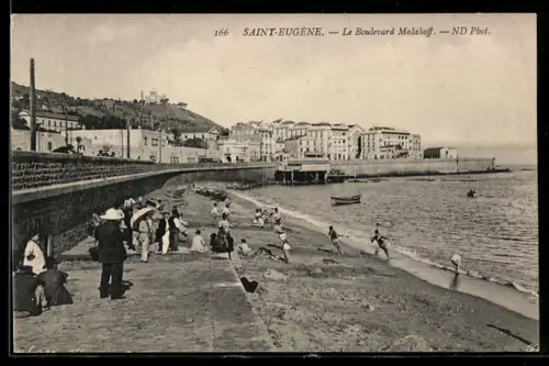 AK Saint-Eugène, Le Boulevard Malakoff
