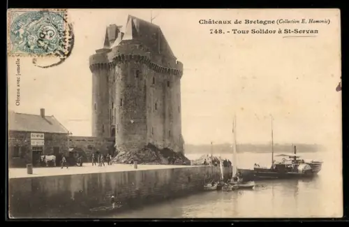 AK St-Servan-sur-Mer, Tour Solidor à St-Servan