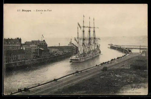 AK Dieppe, Entrée du Fort
