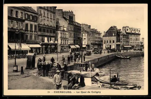 AK Cherbourg, Le Quai de Caligny