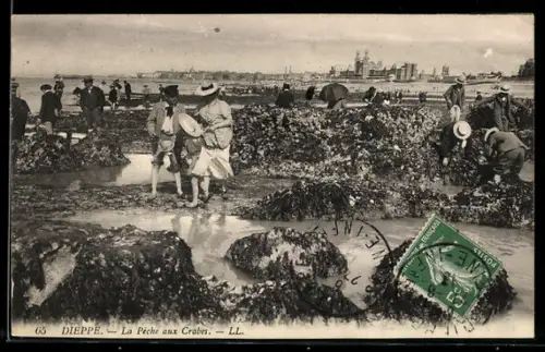 AK Dieppe, La Pêche aux Crabes