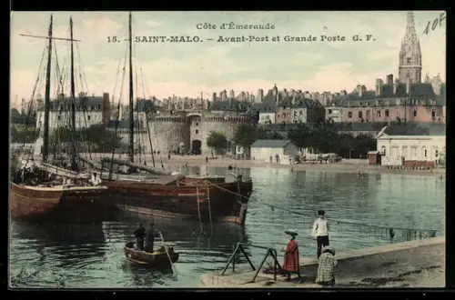 AK Saint-Malo, Avant-Port et Grande Porte