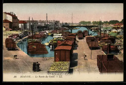 AK Roanne, Le Bassin du Canal