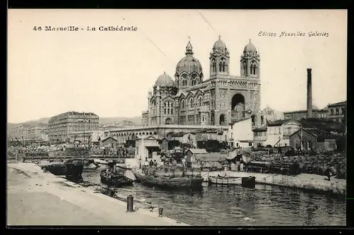 AK Marseille, La Cathédrale