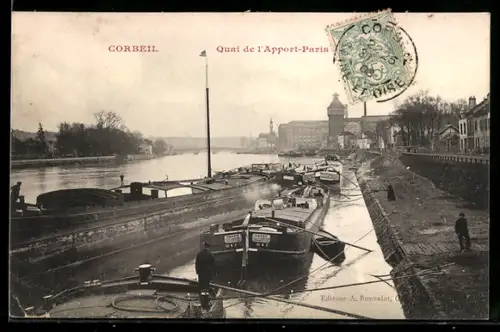 AK Corbeil, Quai de l`Apport-Paris