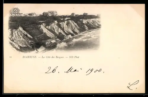 AK Biarritz, La Côte des Basques
