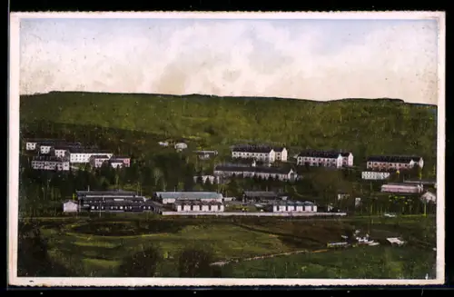 AK Camp de La Courtine, Mess des Officiers et partie des Casernes Régiment C
