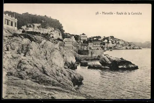 AK Marseille, Route de la Corniche
