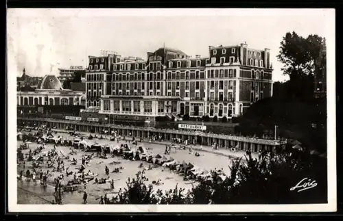 AK Dinard, Un coin de la plage de l`Ecluse