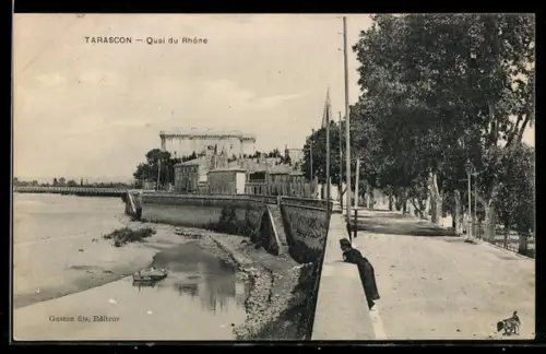AK Tarascon, Quai du Rhône
