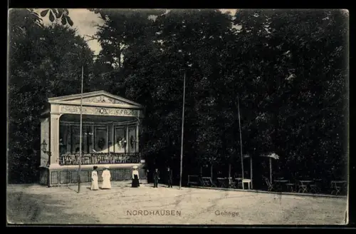 AK Nordhausen, Gehege mit Cafe