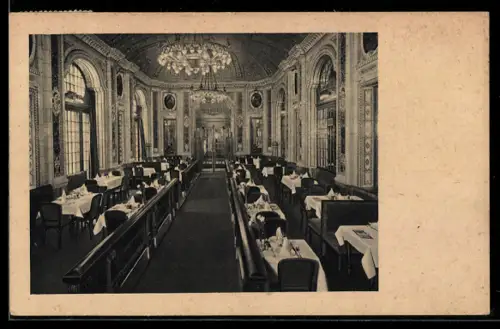 AK Berlin, Gasthaus Weinstuben Kempinski, Cadiner Saal