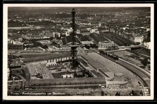 AK Berlin-Charlottenburg, der Funkturm auf dem Ausstellungsgelände