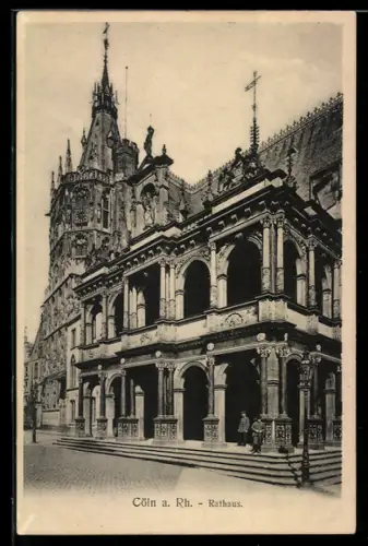 AK Cöln a. Rh., Rathaus