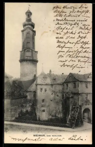 AK Weimar, Das Schloss