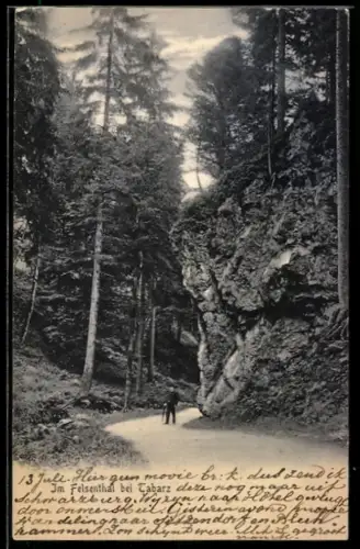 AK Tabarz, Partie im Felsental