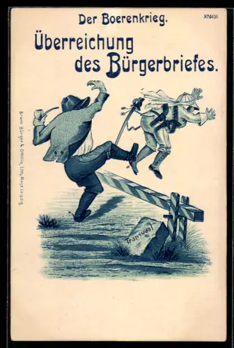 AK Burenkrieg, Überreichung des Bürgerbriefes