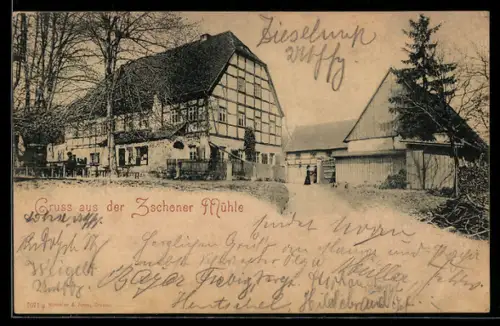 AK Dresden-Briesnitz, Ansicht der Zschoner Mühle