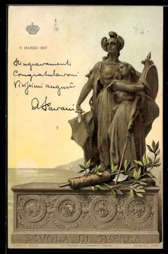 AK Torino, Scuola di Guerra, Standbild, Kriegsschule