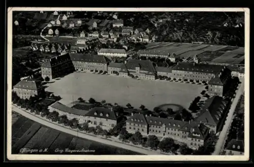 AK Esslingen a. N., Kaserne, Fliegeraufnahme
