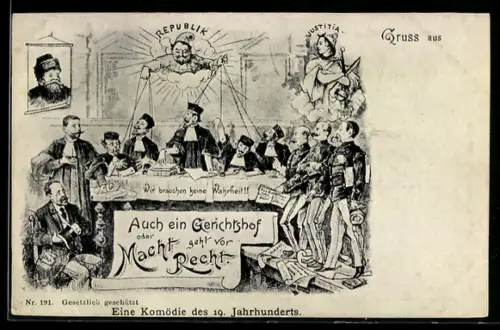 AK Dreyfus-Affäre, Eine Komödie des 19. Jahrhunderts, Gericht, Emile Zola