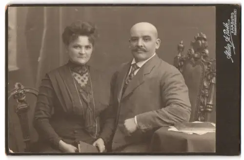 Fotografie Atelier A. Roth, Hamburg, Hammerbrookstr. 28, Paarporträt im Studio