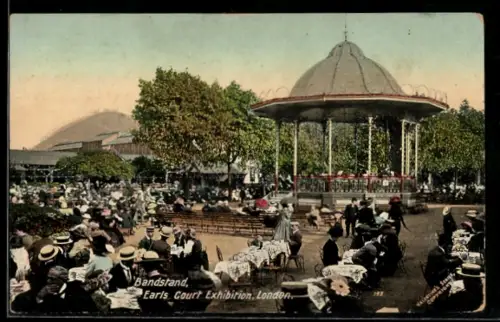 AK London, Earls Court Exhibition, Bandstand