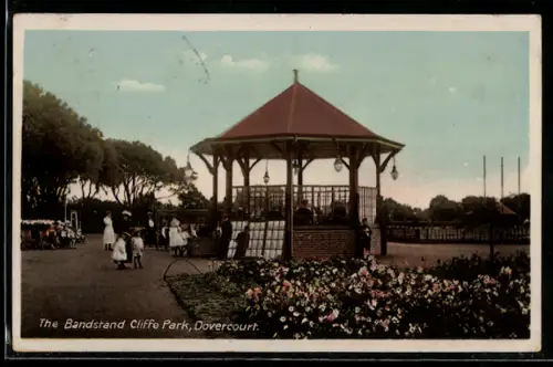 AK Dovercourt, The Bandstand Cliffe Park, Dovercourt