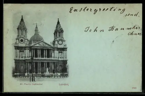 AK London, St. Pauls Cathedral