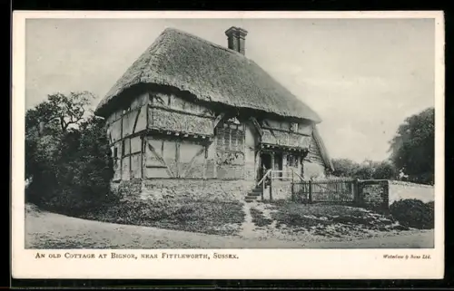 AK Bignor, An old Cottage