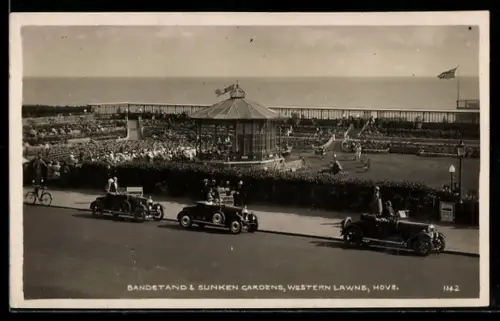 AK Hove, Bandstand & Sunken Gardens, Western Lawns