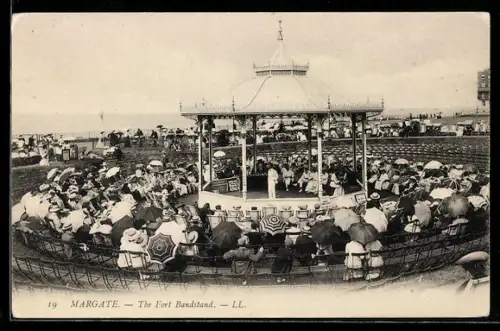 AK Margate, The Fort Bandstand