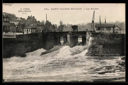 AK Saint-Valéry-en-Caux, Les Écluses