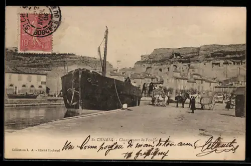 AK St-Chamas, Chargement de Poudre