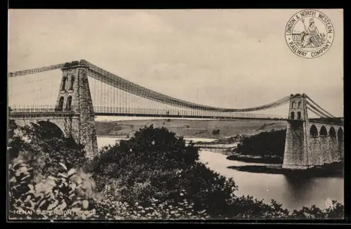 AK Menai, Suspension Bridge